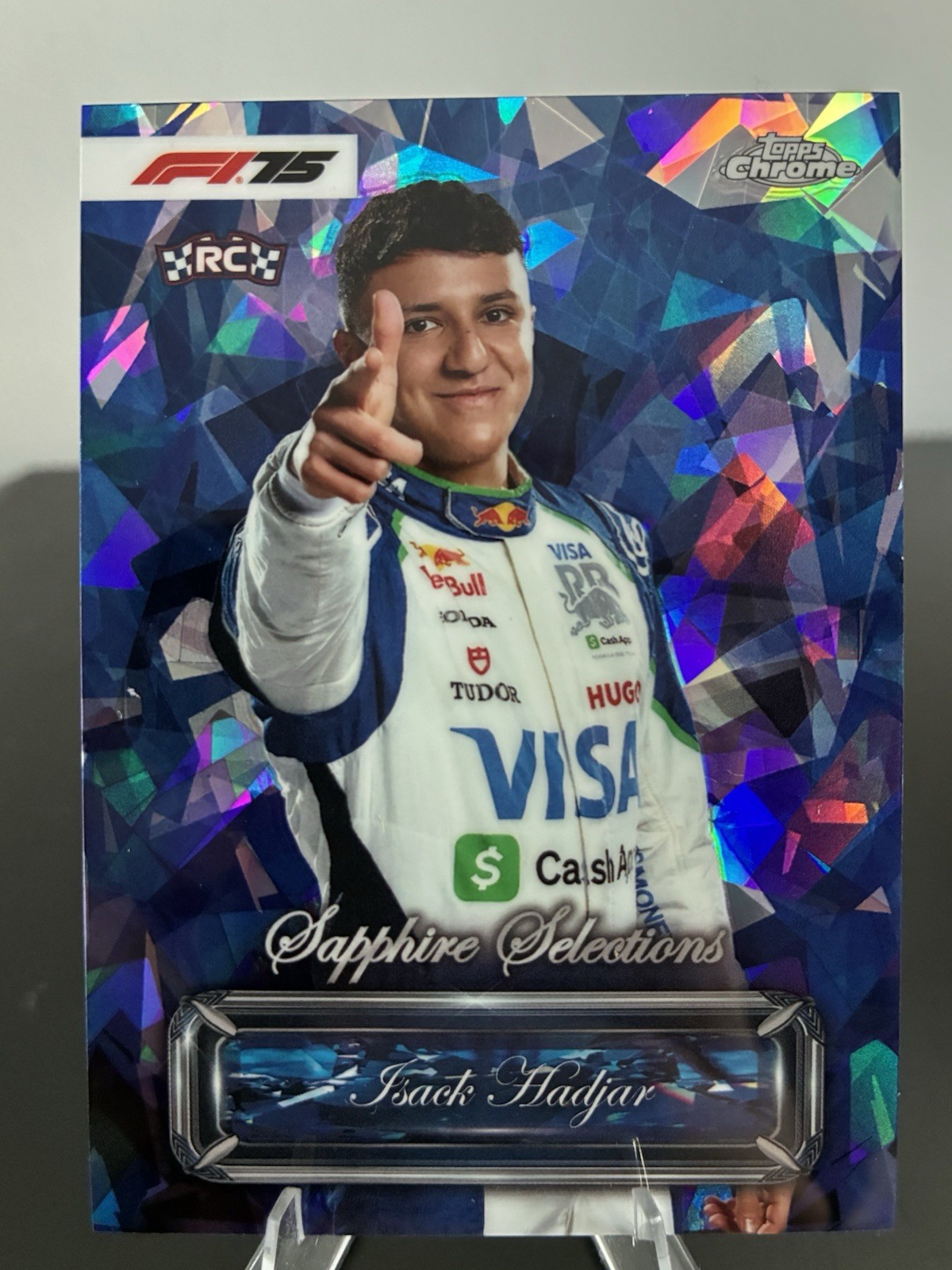 2025 Chrome F1 Sapphire Isack Hadjar #SS-6 Selections
