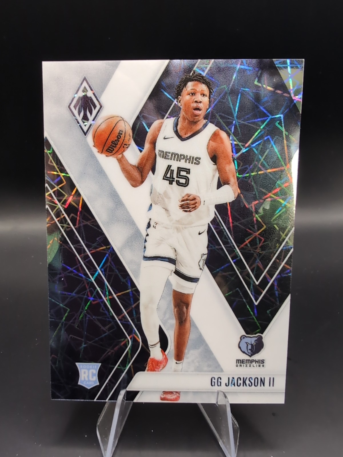 2023-24 Panini Phoenix - Rookies GG Jackson #266 White Lazer Phoenix /150 (RC)