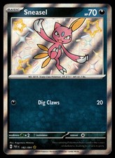 Sneasel Holofoil 182/091 SV: Paldean Fates NM