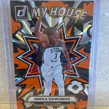 Panini 2020 Donruss WNBA Nneka Ogwumike Storm My House #7 Orange 206/399