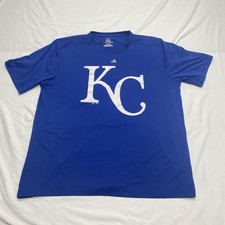 Majestic Kansas City Royals Cool Base Performance T-Shirt Size XL