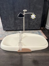 Skip Hop Baby Changing Pad Nursery Style, Wipe-Clean Color Oat W/ Toy Bar