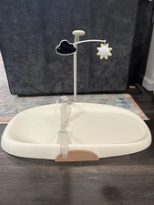 Skip Hop Baby Changing Pad Nursery Style, Wipe-Clean Color Oat W/ Toy Bar 