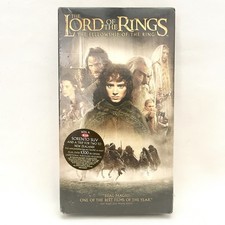 The Lord of the Rings: The Fellowship of the Ring VHS, 2002 Sealed