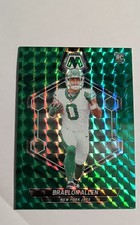 2024 Panini Mosaic - Rookies Braelon Allen #389 Green Mosaic Prizm (RC)