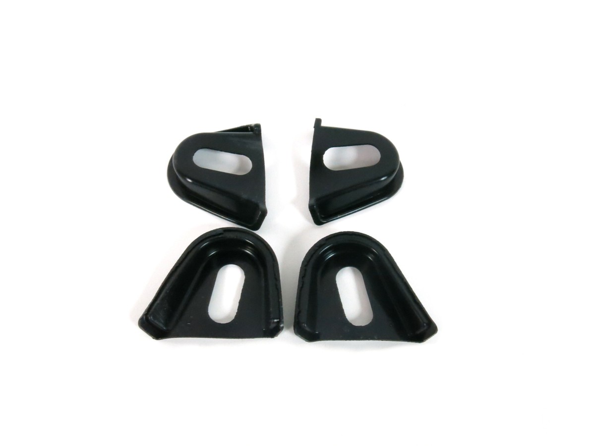Ferrari 330 GT 2+2 1 2 Serie MK1 MK2 Door Strike Gasket (4pcs) (Black) New