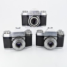 Zeiss Ikon Contaflex Alpha  II SLR Film Camera Panthar  Tessar 45mm f2.8 lens