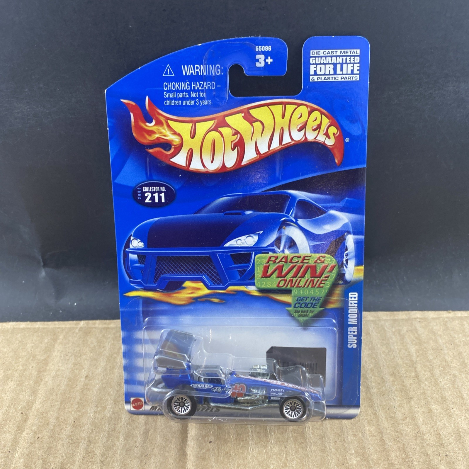 2002 Hot Wheels Super Modified #211 1:64, COMB SHIP $1