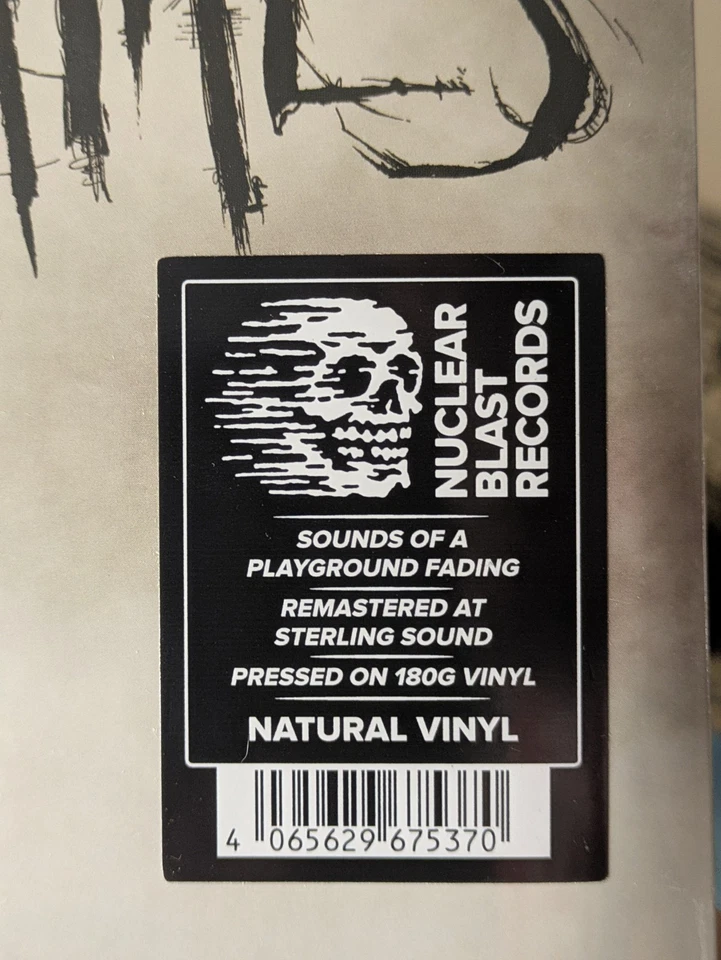 In Flames Sounds of a Playground Fading Remaster 2023 Natural Vinyl LP - Image 2 of 3