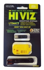 HiViz Fiber Optic Front Sight for Henry H001 Rifles HHVS001