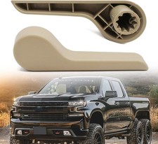 2PCS Driver And Passenger Seat Recliner Adjust Handle Front Compatible beige