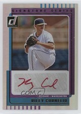 2025 Panini Donruss Signature Series Riley Cornelio #SG-RCM Auto 1co7