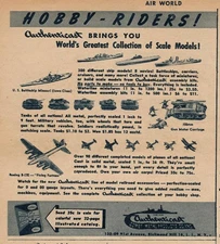 Magazine Ad - 1947 - Authenticast - Comet Metal Products - Richmond Hill, NY