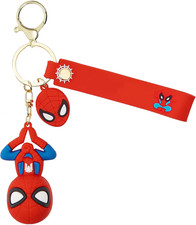 Cartoon Keychain Cute Keyring Wristlet Backpack Car Bag Charm Accessories