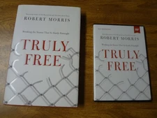 TRULY FREE HARDCOVER BOOK WITH 1 DVD BY ROBERT MORRIS