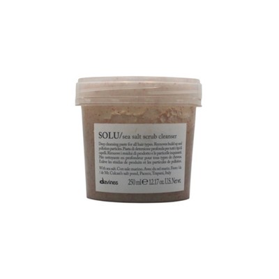 Davines SOLU Sea Salt Scrub Cleanser 12.17 oz