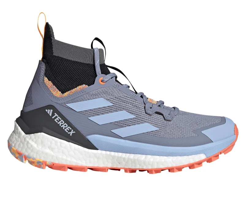 HQ8398 Herrenschuhe Adidas Terrex Free Hiker 2 violett/schwarz/rot WANDERSCHUHE