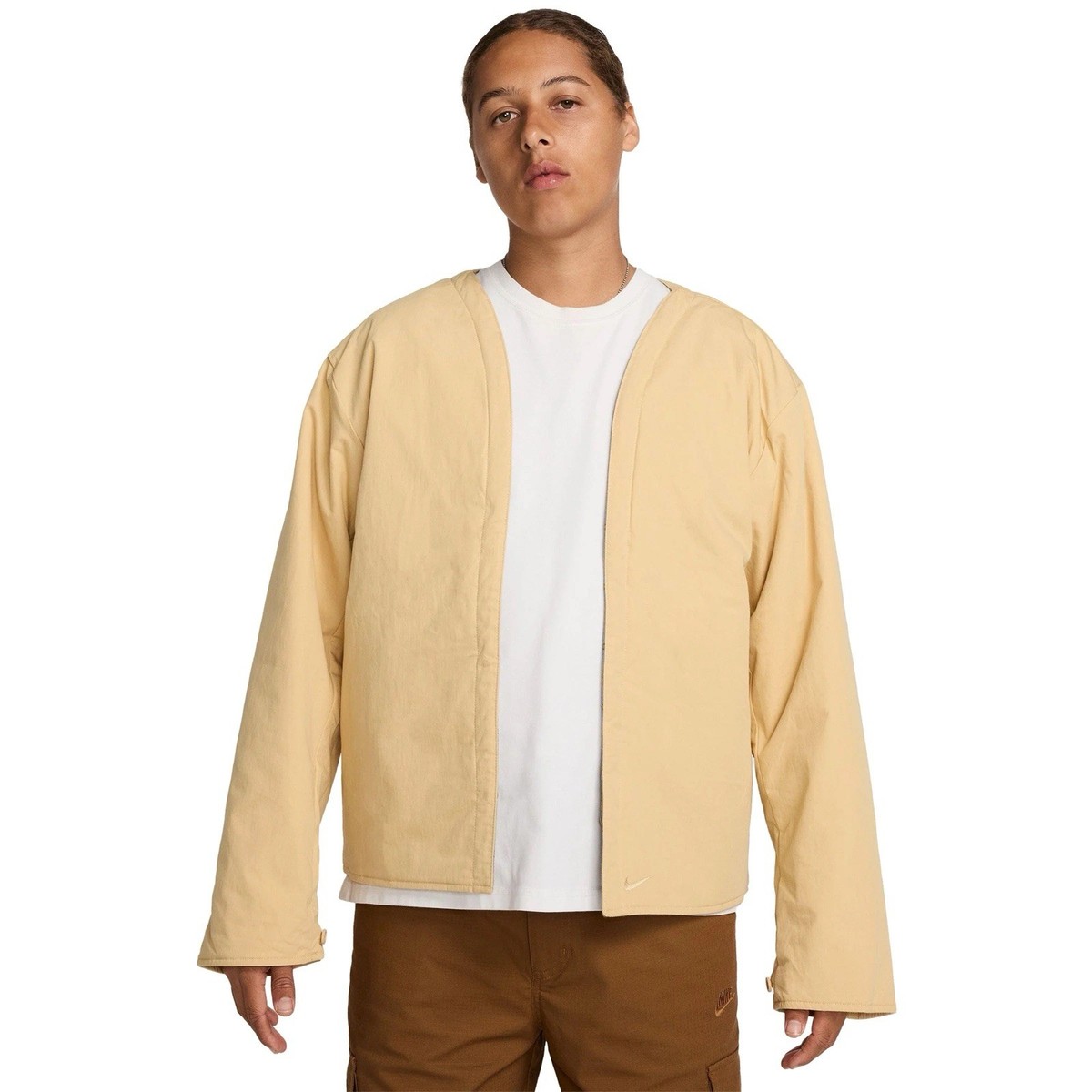 Nike Life Flannel-Lined Barn Coat Sesame Work Jacket FZ0132-252