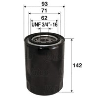 "ÖLfilter Valeo 586024 Anschraubfilter UNF 3/4\" -16 FüR Ford Scorpio 2 GFR GGR 1"