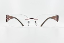 Silhouette Eyeglasses Frames Only 6651 40 6055 52-17-135 Titanium Made in Austri