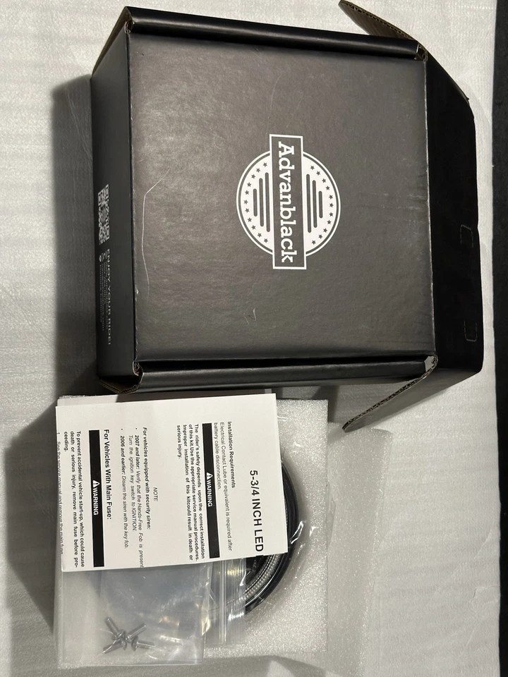 Advanblack 5-3/4” LED Headlight For Harley ST Fairings - Image 4 of 4