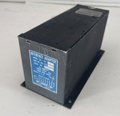 JET Electronics Interface Adapter IA-201A P/N 501-1156-01 Aviation Avionics Modu