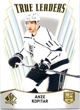 Anze Kopitar 2021-22 SP Authentic True Leaders Los Angeles Kings #TL-25