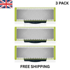 3X Philips OneBlade Razor Shaver QP2520/QP2630 Replacement Blade Head One Blade