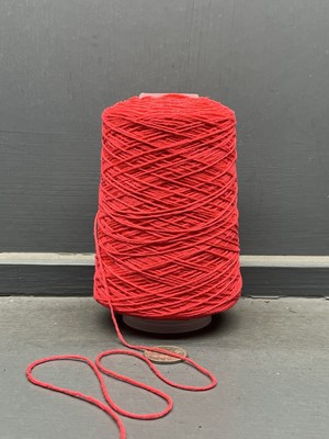 200G 4/14NM 100% GEELONG LAMBSWOOL LAMAINE BY T&D PINKY RED COLOUR 4 PLY