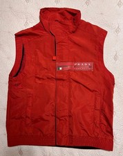 Gilet PRADA  Luna Rossa Challenge 2003  TG M - RED - Ottime Condizioni !