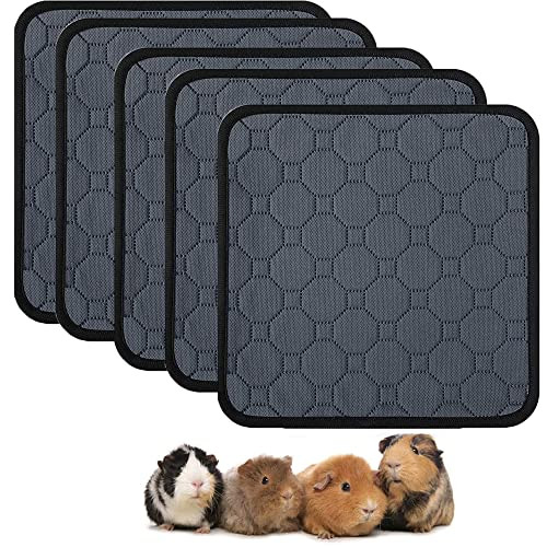 Guinea Pig Cage Liners - Washable Guinea Pig Pee Pads, Waterproof Reusable & ...