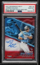 2021 Bowman's Best of Red Refractor 3/10 Jarred Kelenic PSA 10 GEM MT Auto 1j8z