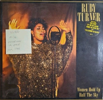 Ruby Turner Women Hold Up Half The Sky Vinyl Record VG/VG HIP36 1986