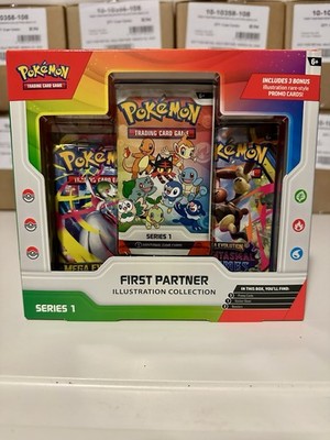 Pokemon TCG: First Partner Illustration Series 1 Collection 6x Box