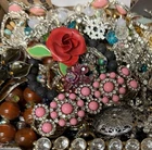 Vintage & Modern Some Signed Costume Jewelry Lot Full Small Priority Box # 143