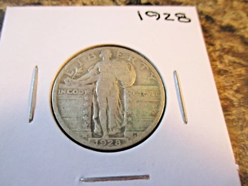 1928 STANDING LIBERTY SILVER QUARTER     14