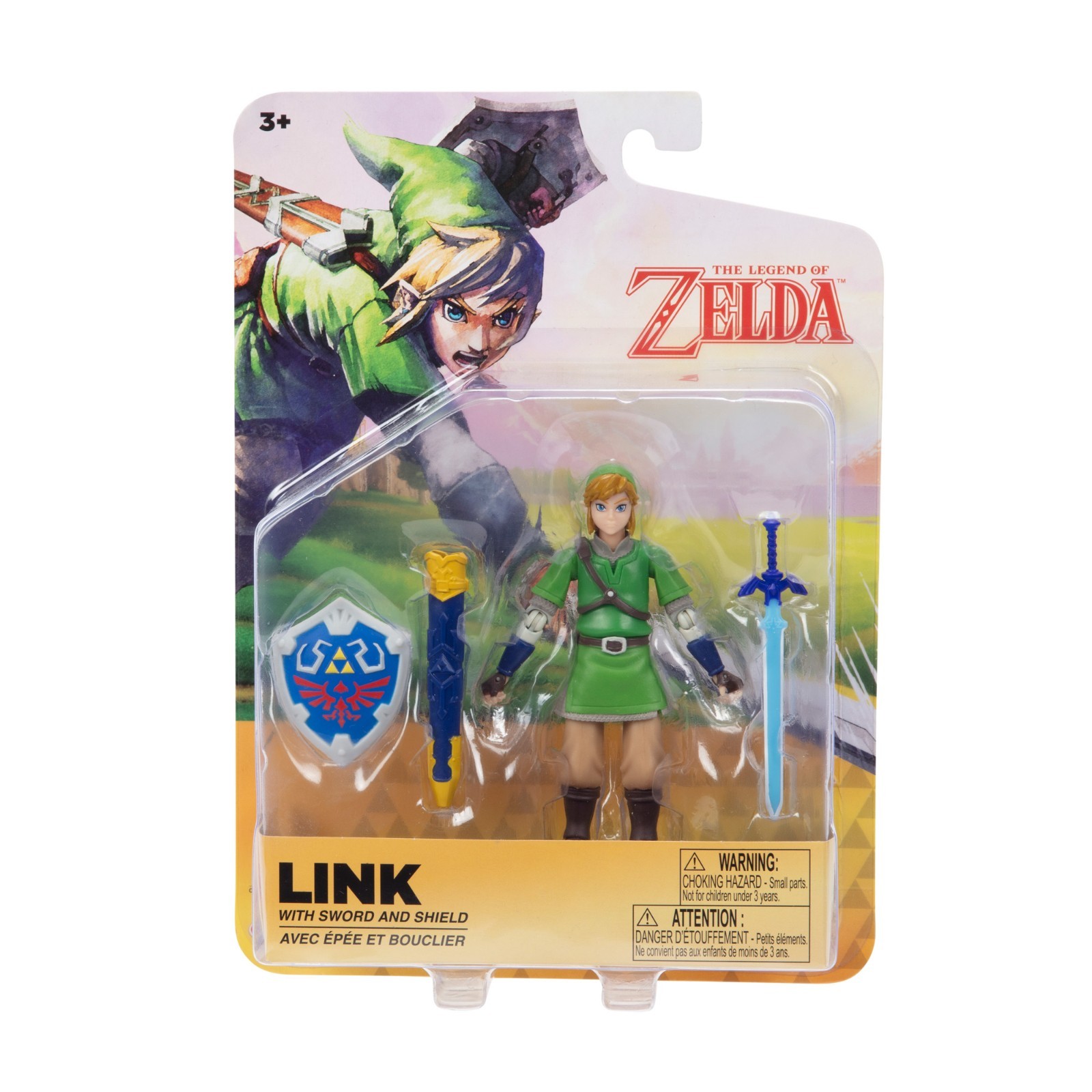 Nintendo The Legend of Zelda Skyward Sword Link Action Figure LOOSE COMPLETE