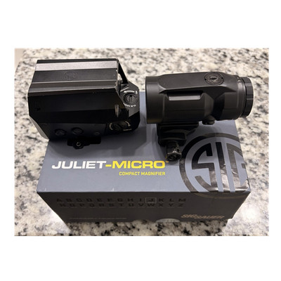 SIG SAUER Romeo8H 40mm 2 MOA Red Dot Sight Picatinny Mount Waterproof Black