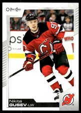2020-21 O-Pee-Chee #133 Nikita Gusev New Jersey Devils Hockey Card