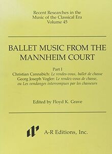 Ballet Music from the Mannheim Quartet von A-R Editions | Buch | Zustand gut