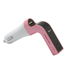 Car Bluetooth FM Transmitter Handsfree Kit USB MP3 Player Charger Adapter QC3