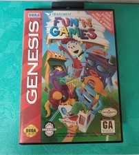 SEGA Fun 'n' Games (Sega Genesis) w/ Manual, Tradewest NTSC-U/C 1993