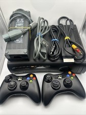 Microsoft Xbox 360 ELITE Core Model Matte Black Video Game Console System 120GB