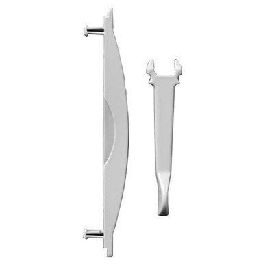 Roto Casement Awning Sash Lock Handle & Escutcheon Trim Kit, Zinc