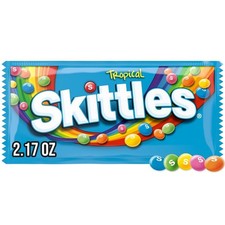 Tropical Skittles Flavor 6Packs 2.17oz each