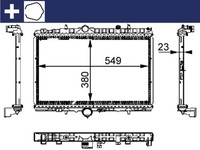 Mahle CR 392 000S KüHler, MotorküHlung FüR CitroËN,Peugeot