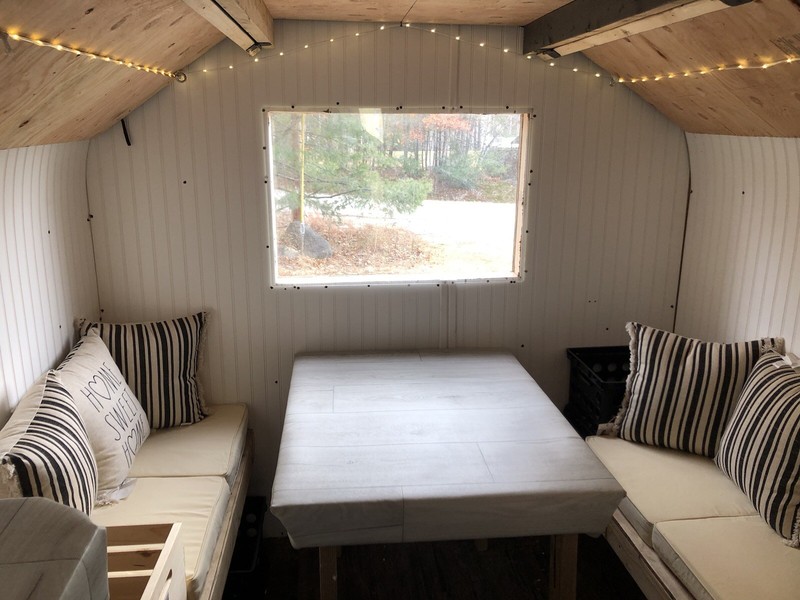 Tiny House On Trailer With Queen Bed That Folds Up Into The Ceiling - Image 5