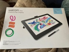 Wacom DTC133W1D Creative Pen Display for Artists Small Portable with Box