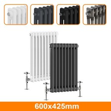 Horizontal Traditional 2 3 4 Column Designer Radiator Cast Iron Style Rads UK