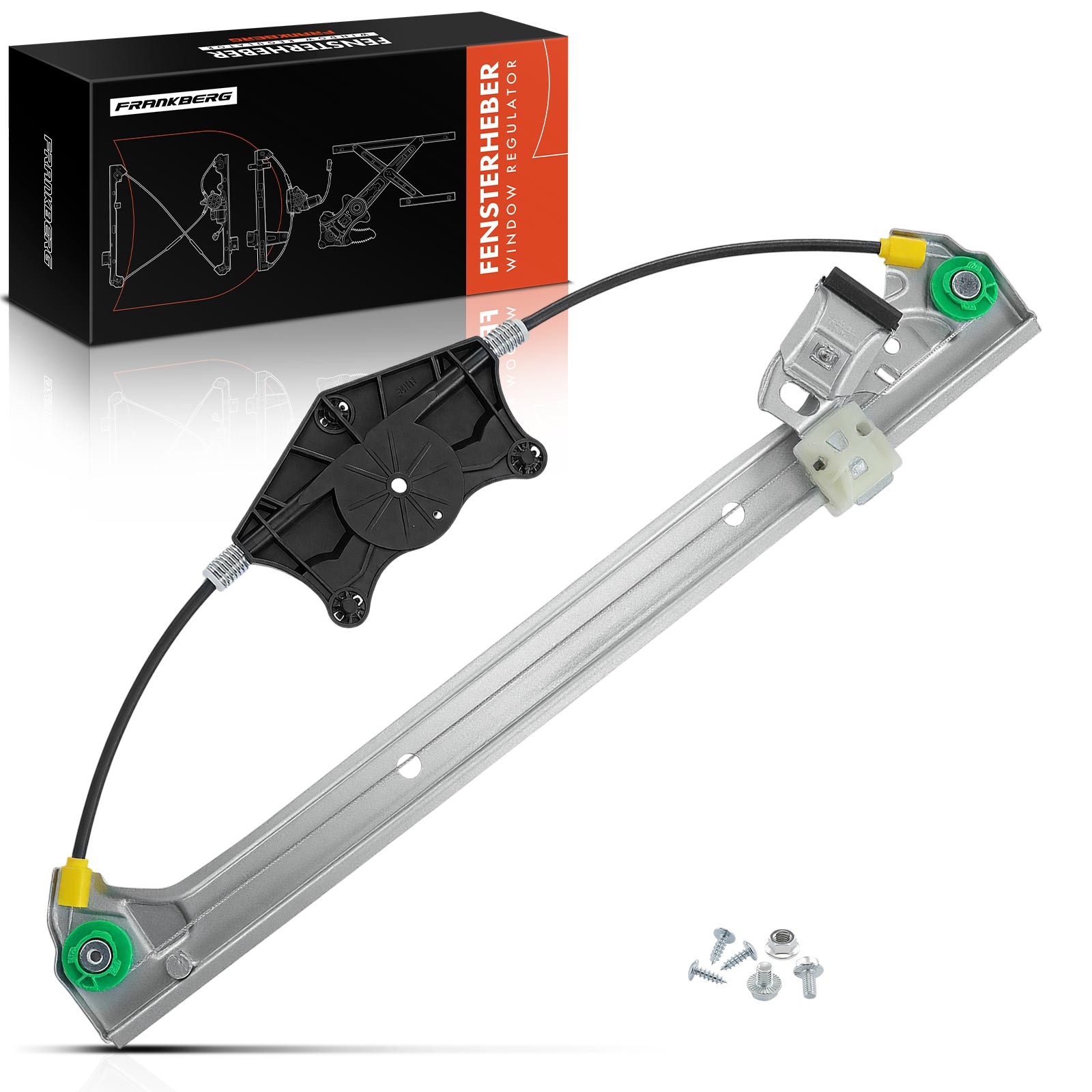 FRANKBERG Power Electric Window Regulator without Motor for Rear Left